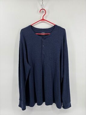 MASSIVE $10 SALE Long Sleeve Blue Men’s Lounge Shirt
